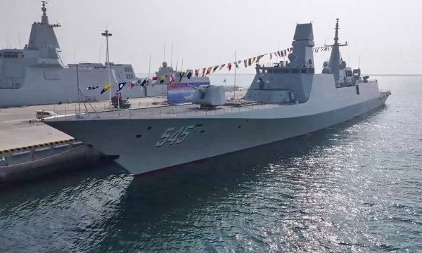 China_Commissions_First_Type_054B_Frigate_Luohe_into_Naval_Fleet