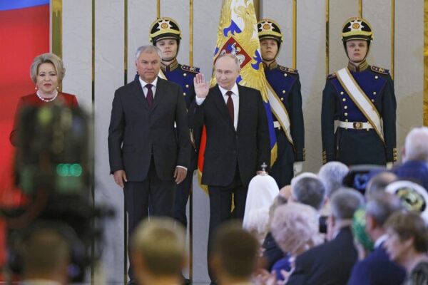 China Congratulates Putin on His Fifth Term as Russian President China Congratulates Putin on His Fifth Term as Russian President