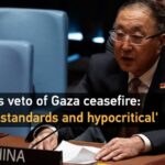 China Criticizes U.S. Veto of Gaza Ceasefire at UN Security Council video poster