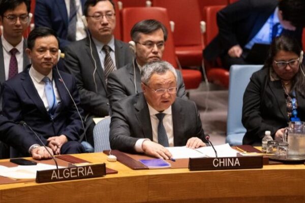 China Criticizes U.S. Veto of Palestine's UN Membership Bid