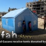 China Donates Tents to Displaced Gazans via Rafah Crossing video poster