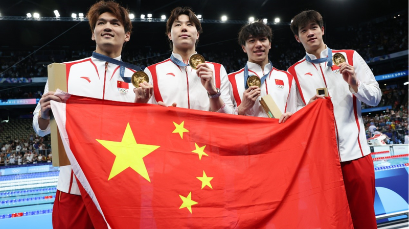 China_Ends_USA_s_40_Year_Reign_in_Men_s_4_100m_Medley_Relay_at_Paris_Olympics - Khabar Asia China_Ends_USA_s_40_Year_Reign_in_Men_s_4_100m_Medley_Relay_at_Paris_Olympics