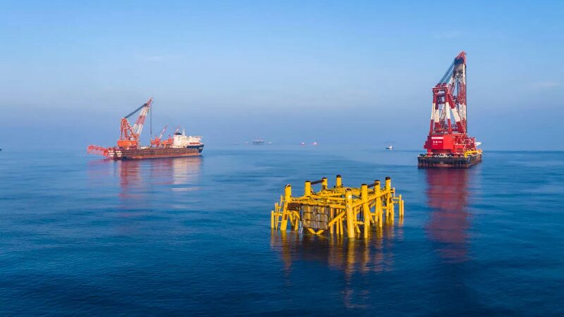 China_Installs_Record-Breaking_Haiji-2_Deepwater_Jacket_in_Pearl_River_Basin - Khabar Asia China Installs Record-Breaking Haiji-2 Deepwater Jacket in Pearl River Basin