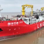 China Launches First 12,000-Cubic Meter LNG Refueling Vessel