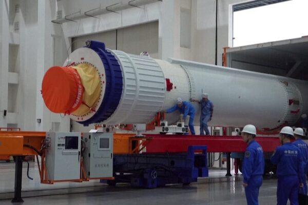 China Prepares Tianzhou-7 Cargo Spacecraft for Early Launch video poster