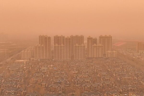 China Renews Blue Alert as Sandstorms Loom Over Northwest Regions