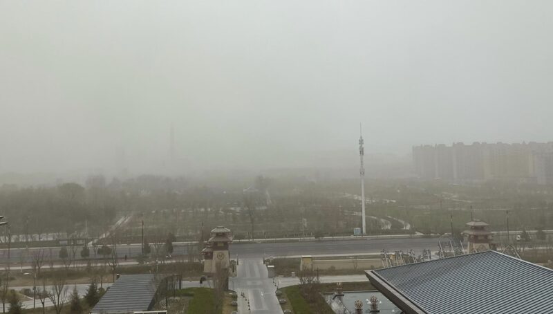 China_Renews_Yellow_Alert_as_Sandstorms_Blanket_Gansu_Province - Khabar Asia China Renews Yellow Alert as Sandstorms Blanket Gansu Province