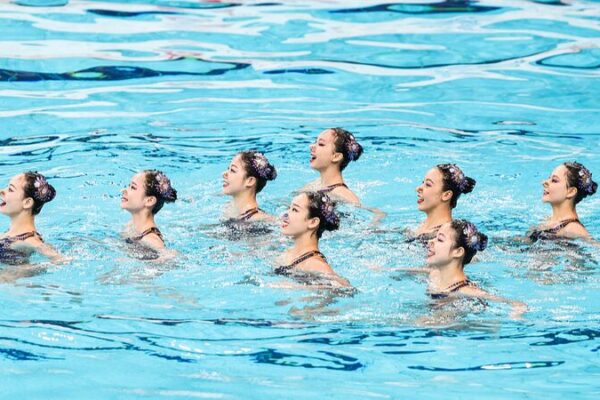 China Secures Three Golds on First Day of Artistic Swimming World Cup in Beijing