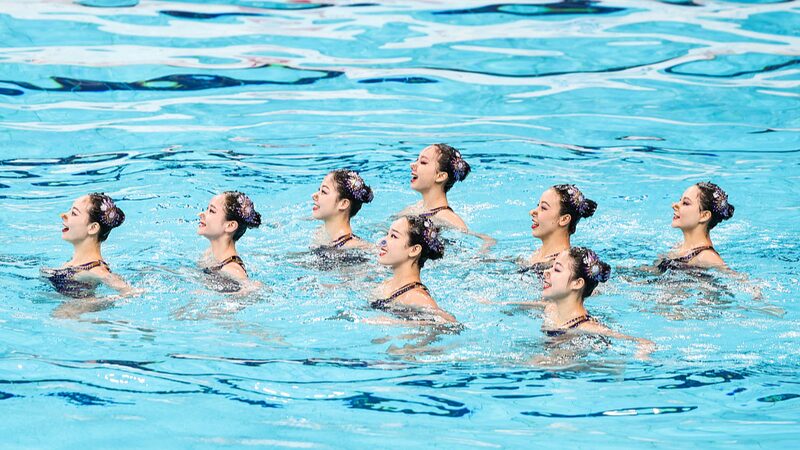China_Secures_Three_Golds_on_First_Day_of_Artistic_Swimming_World_Cup_in_Beijing - Khabar Asia China Secures Three Golds on First Day of Artistic Swimming World Cup in Beijing