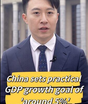 China Sets 2024 GDP Growth Target at Around 5%, Signals Confidence Amid Global Uncertainties China Sets 2024 GDP Growth Target at Around 5%, Signals Confidence Amid Global Uncertainties video poster