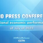 China Unveils July 2023 Economic Performance at National Press Conference video poster