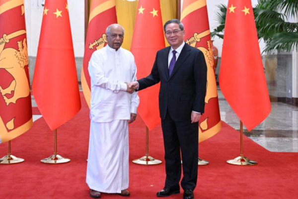 China and Sri Lanka Pledge to Deepen Strategic Partnership in Beijing Talks