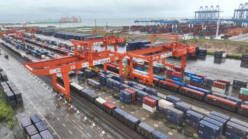 China_s_New_Trade_Corridor_Hits_Record_500_000_TEUs_Transported_in_2024