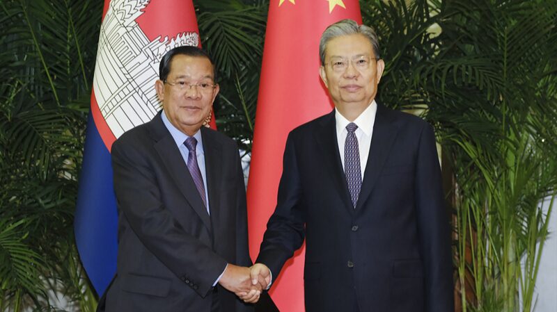 China_s_Top_Legislator_Meets_Cambodian_Senate_President_Hun_Sen_in_Beijing - Khabar Asia China_s_Top_Legislator_Meets_Cambodian_Senate_President_Hun_Sen_in_Beijing