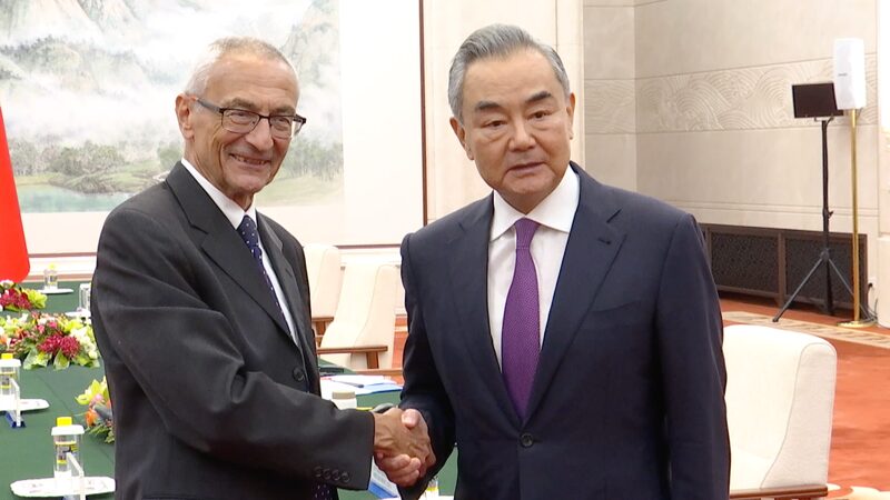 China_s_Wang_Yi_and_U_S__Climate_Advisor_Podesta_Hold_Talks_in_Beijing