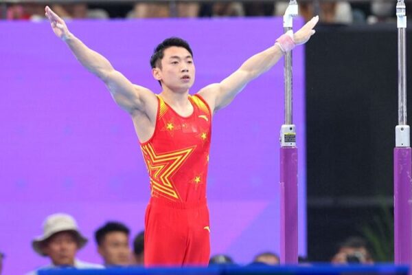 China’s Zou Jingyuan Aims to Defend Parallel Bars Gold at Paris Olympics China_s_Zou_Jingyuan_Aims_to_Defend_Parallel_Bars_Gold_at_Paris_Olympics video poster