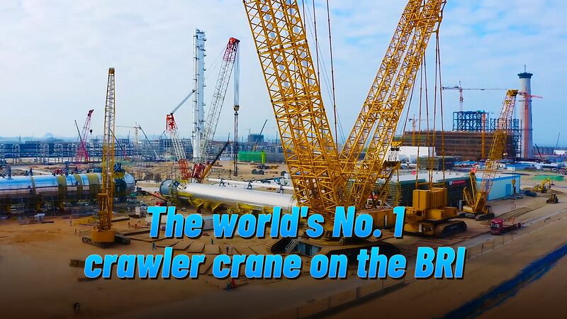 Chinas_4000-Tonne_Crawler_Crane_Engineering_Marvel_on_the_Belt_and_Road_poster - Khabar Asia China's 4,000-Tonne Crawler Crane: Engineering Marvel on the Belt and Road video poster