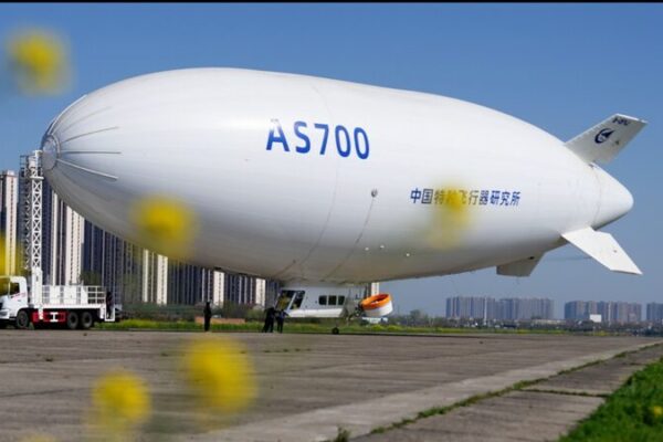 China’s AS700 Airship Completes Successful First Ferry Flight China's AS700 Airship Completes Successful First Ferry Flight video poster