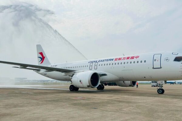 China's C919 Jet Makes First Overseas Commercial Flight Between Shanghai and Hong Kong