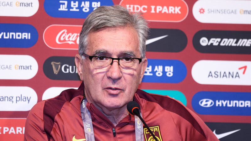 China's Coach Calls for Unity Ahead of World Cup Qualifier Against South Korea