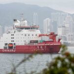 China's Polar Icebreaker Xuelong 2 Arrives in Hong Kong After Antarctic Expedition