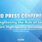 China's SCIO Holds Press Conference on Strengthening Rule of Law for Development video poster