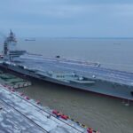 China's Third Aircraft Carrier Fujian Embarks on Maiden Sea Trials video poster