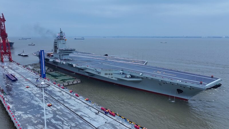 Chinas_Third_Aircraft_Carrier_Fujian_Embarks_on_Maiden_Sea_Trials_poster - Khabar Asia China's Third Aircraft Carrier Fujian Embarks on Maiden Sea Trials video poster