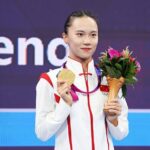 China's Trampoline Star Zhu Xueying Aims for Gold at Paris Games video poster