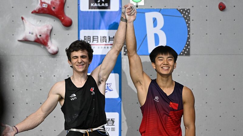 Chinas_Wu_Peng_Triumphs_Over_World_Record_Holder_to_Claim_Climbing_World_Cup_Gold - Khabar Asia China's Wu Peng Triumphs Over World Record Holder to Claim Climbing World Cup Gold