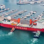 China's Xuelong Icebreaker Returns After Completing 40th Antarctic Expedition video poster