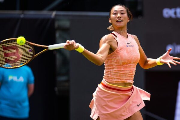 China’s Zheng Qinwen Defeats Naomi Osaka at Berlin Open with Record Aces China's Zheng Qinwen Defeats Naomi Osaka at Berlin Open with Record Aces