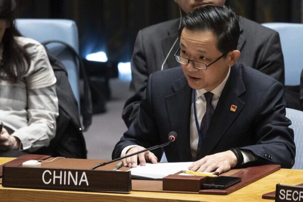 Chinese Envoy Calls for Restraint as UN Security Council Discusses Iran-Israel Tensions