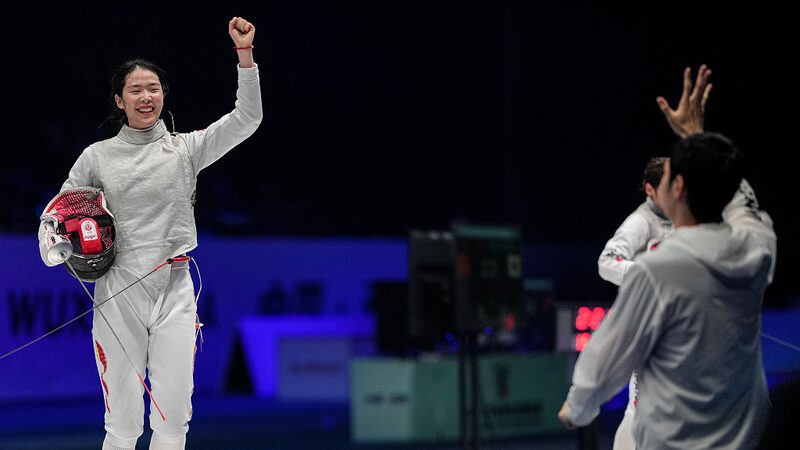 Chinese_Fencer_Chen_Qingyuan_Sets_Sights_on_Olympic_Gold_at_Paris_2024 - Khabar Asia Chinese Fencer Chen Qingyuan Sets Sights on Olympic Gold at Paris 2024