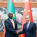 Chinese Foreign Minister Wang Yi Meets Mauritanian Counterpart in Beijing