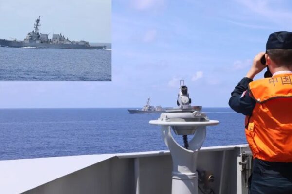 Chinese PLA Expels U.S. Destroyer Near Xisha Islands in South China Sea