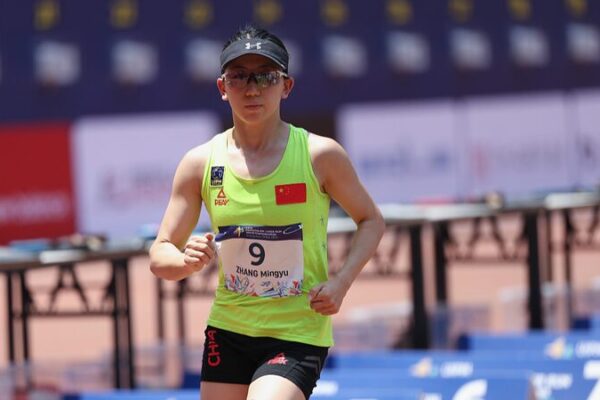 Chinese Pentathlete Zhang Mingyu Sets Sights on Paris 2024 Glory Chinese Pentathlete Zhang Mingyu Sets Sights on Paris 2024 Glory