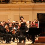 Chinese Pianist Yuja Wang Makes History at 66th Grammy Awards