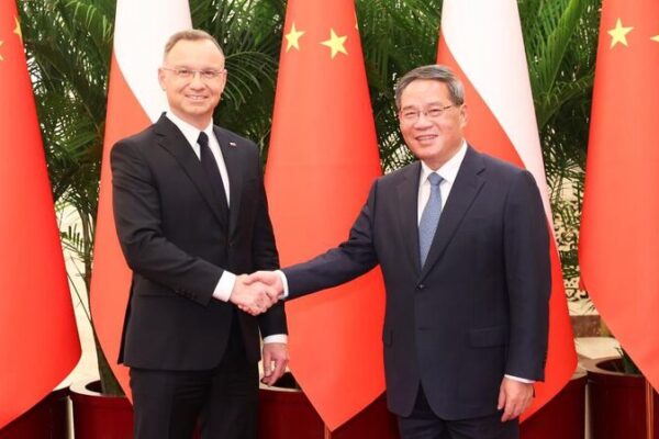 Chinese Premier Li Qiang Meets Polish President Duda to Enhance Strategic Partnership Chinese Premier Li Qiang Meets Polish President Duda to Enhance Strategic Partnership