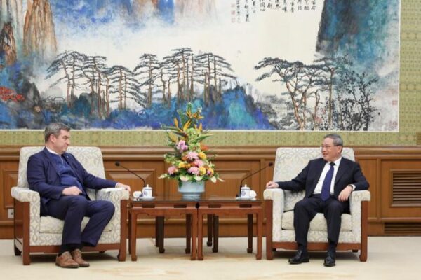 Chinese Premier Li Qiang Seeks Stronger Ties with Germany’s Bavaria Chinese Premier Li Qiang Seeks Stronger Ties with Germany's Bavaria