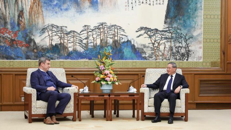Chinese Premier Li Qiang Seeks Stronger Ties with Germany's Bavaria