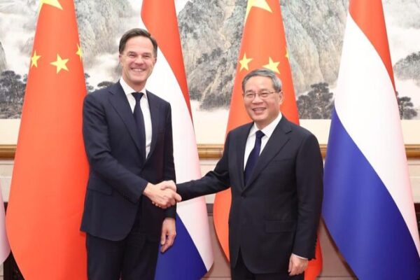 Chinese Premier Li Qiang and Dutch PM Mark Rutte Strengthen Bilateral Ties in Beijing Chinese Premier Li Qiang and Dutch PM Mark Rutte Strengthen Bilateral Ties in Beijing