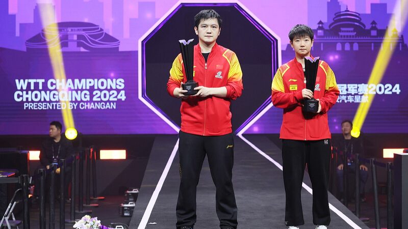 Chinese_Stars_Sun_Yingsha_and_Fan_Zhendong_Triumph_at_WTT_Chongqing_Champions_2024 - Khabar Asia Chinese Stars Sun Yingsha and Fan Zhendong Triumph at WTT Chongqing Champions 2024
