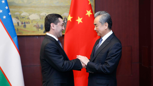 Chinese, Uzbek Foreign Ministers Strengthen Ties in Astana Meeting Chinese, Uzbek Foreign Ministers Strengthen Ties in Astana Meeting