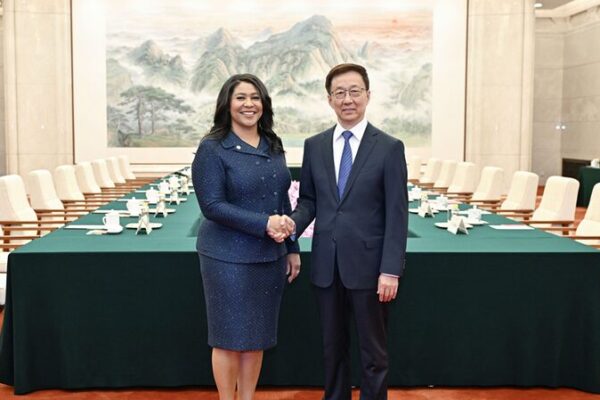 Chinese Vice President Han Zheng Calls for Economic and Sci-Tech Cooperation with San Francisco Chinese Vice President Han Zheng Calls for Economic and Sci-Tech Cooperation with San Francisco