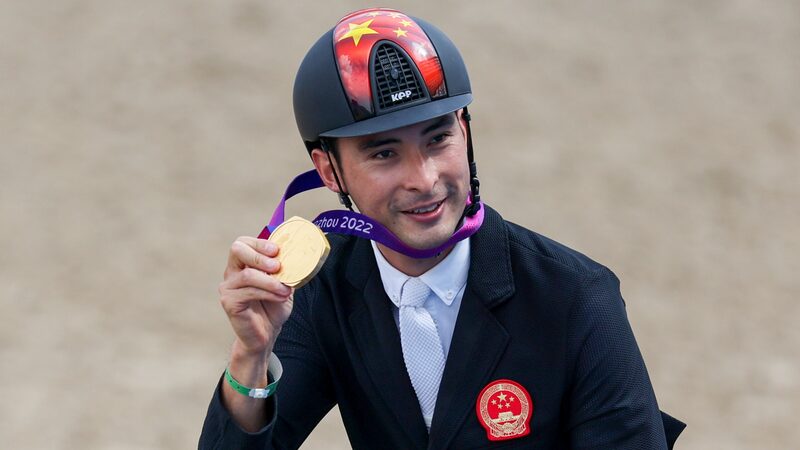 Chinese_equestrian_star_Alex_Hua_Tian_aims_for_fourth_Olympics_at_Paris_2024 video poster