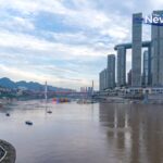 Chongqing's Chaotianmen Port: Gateway to Heaven Meets Modern Skyline video poster