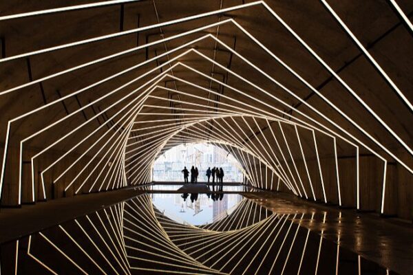 Chongqing’s Futuristic Time Tunnel Transforms Urban Space Chongqing's Futuristic Time Tunnel Transforms Urban Space