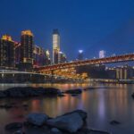 Chongqing's Illuminated Skyline: A Glimpse into Southwest China's Strategic Hub video poster