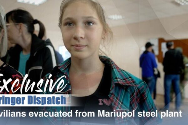 Civilians Evacuated from Mariupol Steel Plant Share Harrowing Journey to Safety Civilians Evacuated from Mariupol Steel Plant Share Harrowing Journey to Safety video poster